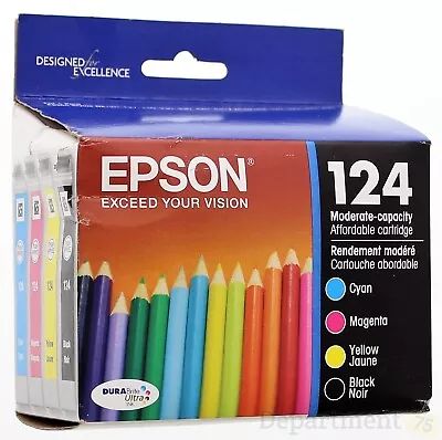  Epson 124 Color Ink Cartridge  • $42.99