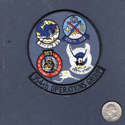 354th OG Operations Group F-16 FALCON USAF PACAF Squadron Gaggle Patch • $11.99