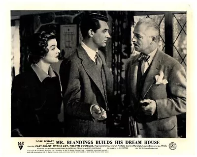 Mr Blandings Builds His Dream House Original Lobby Card Myrna Loy Cary Grant • $39.99