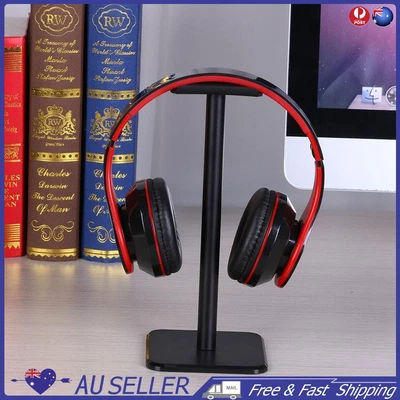 $11.99 • Buy Headphone Holder Earphone Headset Display Stand Bracket Universal (Black)
