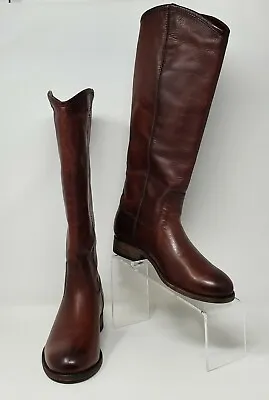 Frye Redwood Melissa Button 2 Pull On Leather Boots 3475448-RDD Womens Sz 5.5B  • $74.42