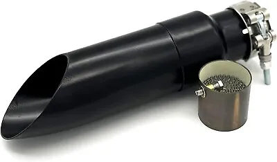 Radiant Cycles Shorty GP Exhaust Pipe 08-24 Suzuki GSXR 600 Baffle Bundle BLACK • $74.99