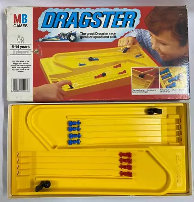 Dragster Game Vintage 1982 MB Games • £5.99