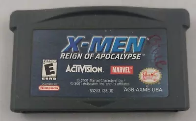 X-Men: Reign Of Apocalypse (Nintendo Game Boy Advance GBA 2001) Game Only • $17.39