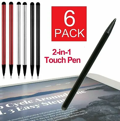 2 In 1 Universal Stylus Touch Screen Pen For IPhone IPad Samsung Tablet Phone PC • $4.55