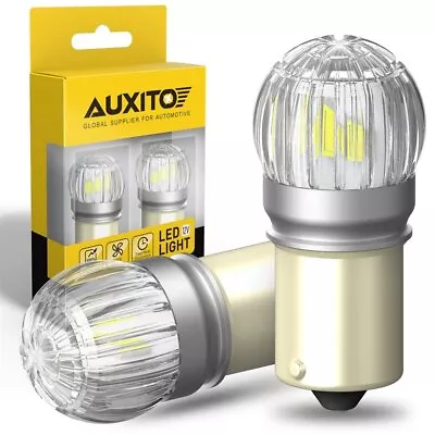 AUXITO 1156 LED Reverse Backup Light Bulbs Super Bright White 6000K 2800LM BA15s • $13.99