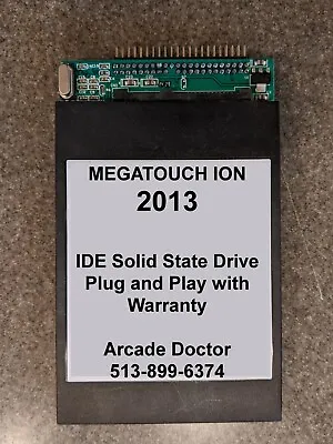 Megatouch ION 2013 IDE SSD Solid State Hard Drive Replacement - Merit Evo Aurora • $64.99