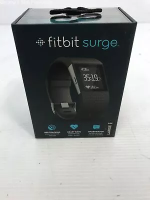 NIB Fitbit Surge Heart Rate Monitor Activity Tracker Fitness Super Watch • $29.99