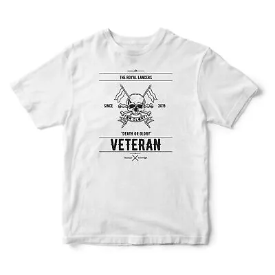 P.I.G HM British Armed Forces Royal Lancers Regiment Veteran *003* T-shirt • $25.26