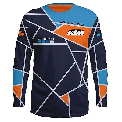 KTM Long Sleeve Handmade 3D Print Moto Fan Premium T-Shirt Unisex Gift • $55.50