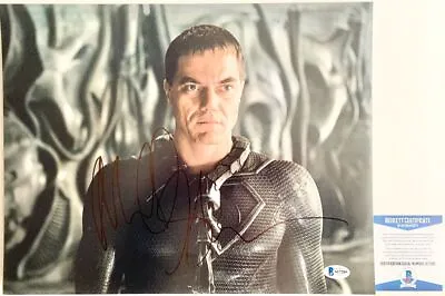 Michael Shannon Signed Man Of Steel Gen. Zod 11x14 Photo B Autograph BAS COA • $84.95