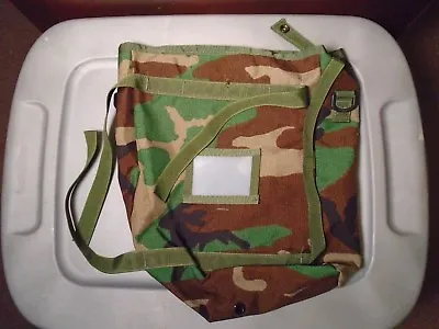 USGI US Military Woodland Camo BDU MOLLE II Radio Pouch Carry Bag 2003 New 138 • $8.95