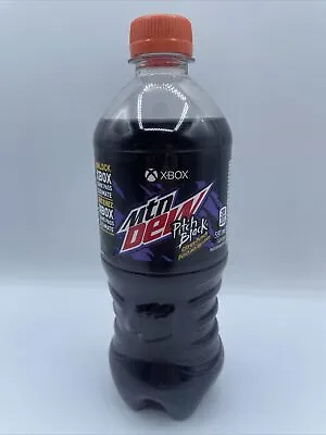 Mountain Dew Pitch Black ONE 20oz Bottle Canada Exclusive* Xbox • $25