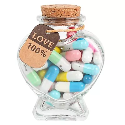 Capsule Letters Message In A Bottle，Long Distance Mixed Color 50PCS  • $19.94