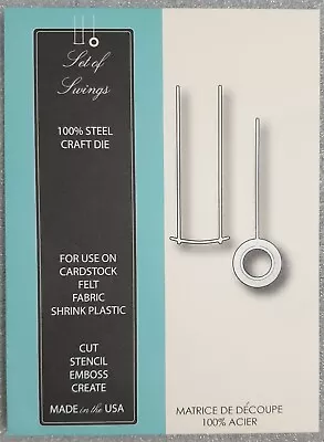 Memory Box Inc - Steel Craft Dies - Set Of Swings - Style No 98463 • $7.45