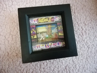 £2.99 • Buy Arcade Game Mini Box Framed Display Street Fighter 2 