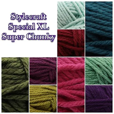 £4.89 • Buy Stylecraft SPECIAL XL SUPER CHUNKY Acrylic Knitting Wool 200g Ball