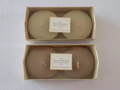 Pottery Barn Floating Candles Amber Pond 2 New Packages • $9.99