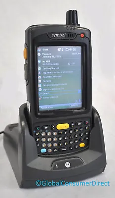 Motorola MC70 MC7094-P2CDCQHA86R PDA 1D/2D Barcode Scanner GSM GPS +CRADLE • $64.98