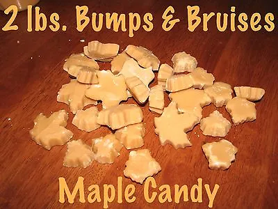 FREE SHIPPING 2 Lbs. Bumps And Bruises Pure Vermont Maple Candy Paleo Natural • $38.99