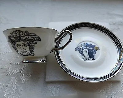 Versace Tea Cup & Saucer • $189