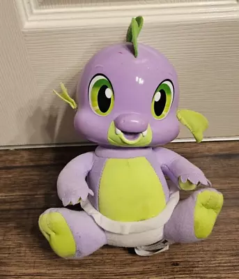 My Little Pony G4 So Soft Newborn Baby Spike The Dragon Talking Soft Plush Toy • £12.99