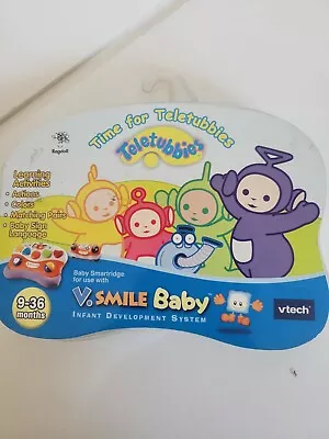 Teletubbies: Time For Teletubbies (V.Smile Baby VTech) • $9.95