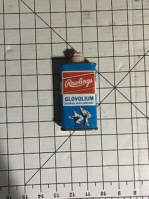 Vintage RAWLINGS GLOVOLIUM Baseball Glove Advertising Handy Oiler Oil Can B266 • $18.73