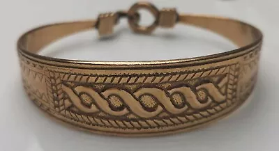 Kalevala Koru Vintage Bronze Bracelet Finland Nordic Finnish • $120