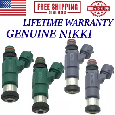 OEM NIKKI 4 PIECES Fuel Injectors For 2001-2003 Mazda Protege 5 Protege 2.0L I4 • $95