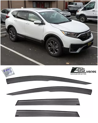 EOS Visors For 17-22 Honda CR-V JDM Mugen Style Side Vents Window Rain Guards • $29.99