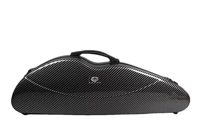 4/4 Black Violin Case Strong Carbon Fiber Violin Cases With Code Lock&Back Strap • $127.30