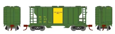 Athearn N Scale Katy MKT BKTY #1333 PS 2600 2-Bay Covered Hopper ATH17051 • $34.99