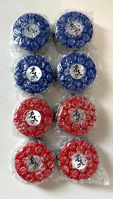 Shuffleboard Puck Weight Indoor Shuffle Board Set. 2 1/4” 4 Blue 4 Red • $59.99