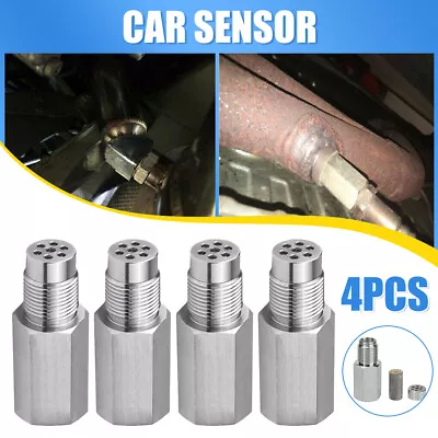 4PCS O2 Oxygen Sensor Spacer Adapter M18x1.5 CEL Fix Eliminator Extender • $44.39