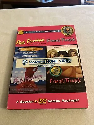 John Waters Collection Volume 3 The - Pink Flamingos/ Female Trouble (DVD... • $46.15