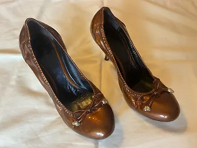 Alexander McQueen Patent Leather Shoes  Size 38.5 US 8 • $25
