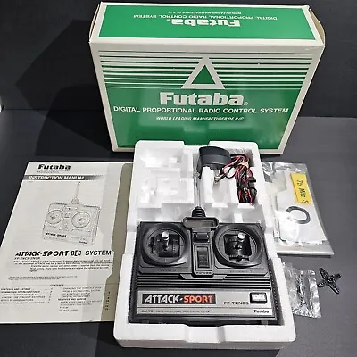 Futaba Attack Sport AM75 FP-T2NCS Digital Proportional Radio Control RC System • $29.55