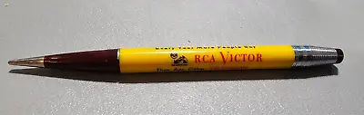 DUROLITE Mechanical Pencil RCA Victor Early Television Dealers Pencil NIPPER Dog • $19.95