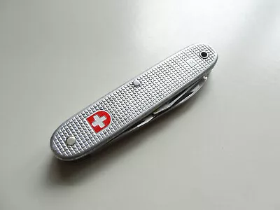 HEAVY USED 1980 Soldier Alox Model Swiss Army Military Knife Victorinox 80 • $59.90