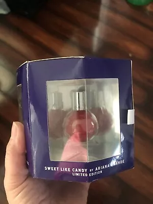 ARIANA GRANDE 4PC PERFUME MINIATURE SET-NEW Unique/Rare Box • $59