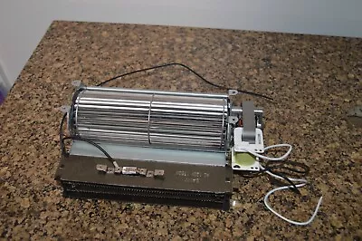 120V Electric Blower Squirrel Fan With Heating Element 1350W Twin Star Fireplace • $39.99