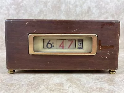 VTG Pennwood Numechron Tymeter Model 900 Electric Flip Clock • $54.99