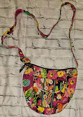 Vera Bradley Va Va Bloom Floral Retired Shoulder Crossbody Handbag • $23.95