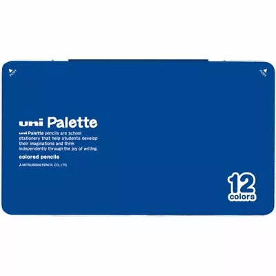 Mitsubishi Pencil Colored Pencil Uni Palette K88012CPLT.33 Blue 12... From Japan • $12.69