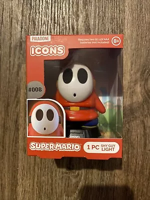 Super Mario Bros. Shy Guy 3D Night Light - Decorative Lamp Nintendo Collectible • $20