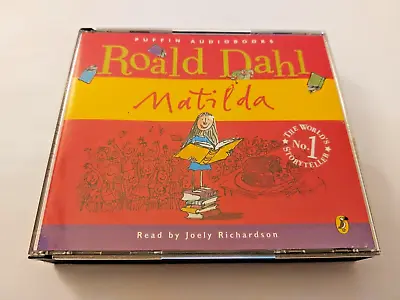 Matilda ~ Roald Dahl 5 X Cd Puffin Audiobook Joely Richardson • £7.99