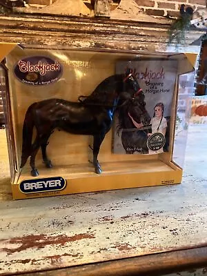 Breyer #1288 Blackjack Morgan Stallion W/ Bridle And Book Set • $69.99