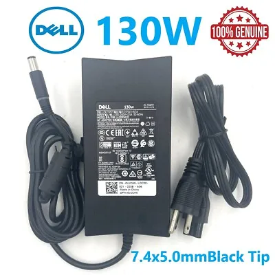 $12.98 • Buy OEM Dell D6000 WD15 K17A Docking Station 130W AC Adapter Power Charger 7.4mm Tip