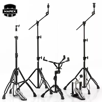 Mapex HP6005EB Mars 600 Series Hardware Pack + P600 Single Pedal Black • $369